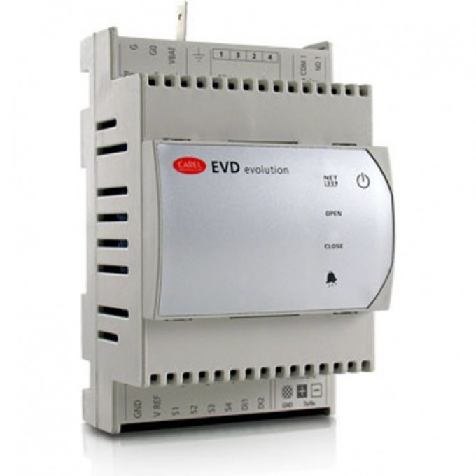 Драйвер (контроллер) CAREL EVD0000E50 EVD Evolution для клапанов EEV, RS485/ModBus протокол CA-8714 Драйвер (контроллер) CAREL EVD0000E50 EVD Evolution для клапанов EEV, RS485/ModBus протокол CA-8714